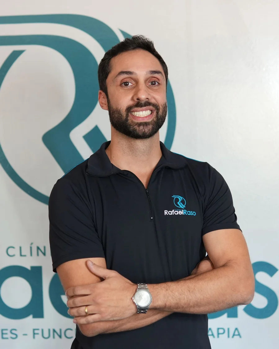 Henrique D'Ávila Cardoso, fisioterapeuta da Clínica Rafael Raso