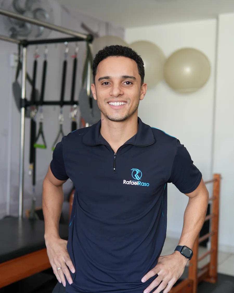 Rafael Pablio, fisioterapeuta da Clínica Rafael Raso